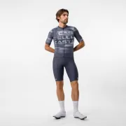 Tricou cu maneca scurta Castelli Stratus Logo, pentru barbati, twilight blue/winter sky L