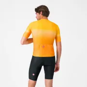 Tricou cu maneca scurta Castelli UPF, pentru barbati, portocaliu aprins, L