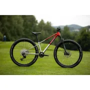 Bicicleta Superior TEAM 27.7 27.5 Gloss Brushed Alu/Red 15.5 - (S)