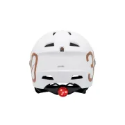 Casca GLOOB Urban cu urechi detasabile Alb-Maro L