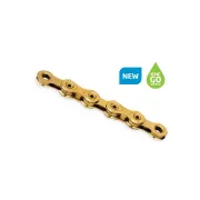 Lant KMC X12 Ti-N Gold 12 viteze 126 Zale ceruit