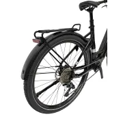 Bicicleta electrica Trekking Stella Tierra - 29 inch, 10V, L, Negru lucios