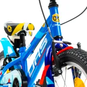 Bicicleta Copii DHS Police - 16 Inch, Albastru, Reambalat
