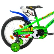 Bicicleta Copii DHS Football - 18 Inch, Verde Reambalat