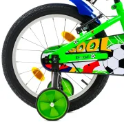 Bicicleta Copii DHS Football - 18 Inch, Verde Reambalat