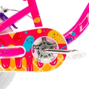 Bicicleta Copii DHS Icecream - 16 Inch, Roz Reambalat