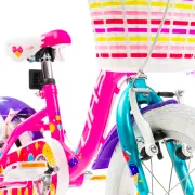 Bicicleta Copii DHS Icecream - 16 Inch, Roz Reambalat