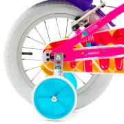 Bicicleta Copii DHS Icecream - 16 Inch, Roz Reambalat