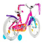 Bicicleta Copii DHS Icecream - 18 Inch, Roz Reambalat