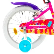 Bicicleta Copii DHS Icecream - 18 Inch, Roz Reambalat