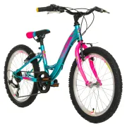 Bicicleta Copii DHS Modesty - 20 Inch, Albastru Reambalat