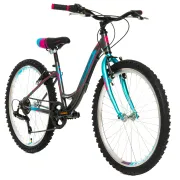 Bicicleta Copii DHS Modesty - 24 Inch, Gri Reambalat