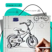 Bicicleta Copii DHS Plasma - 20 Inch, Albastru Reambalat