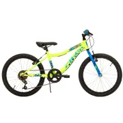 Bicicleta Copii DHS Plasma - 20 Inch, Galben Reambalat