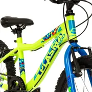 Bicicleta Copii DHS Plasma - 20 Inch, Galben Reambalat