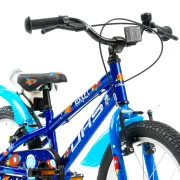 Bicicleta Copii DHS Rocket - 18 Inch, Albastru Reambalat