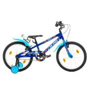 Bicicleta Copii DHS Rocket - 20 Inch, Albastru Reambalat