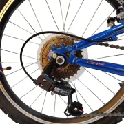 Bicicleta Copii DHS Sonic - 20 Inch, Albastru-Portocaliu Reambalat