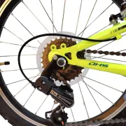 Bicicleta Copii DHS Sonic - 20 inch, Galben-Albastru Reambalat