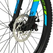 Bicicleta Copii Devron Alaska - 24 Inch, Negru-Verde Reambalat