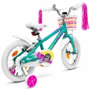 Bicicleta Copii Devron Cosmo - 16 Inch, Turcoaz, Reambalat