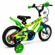 Bicicleta Copii DHS Dino - 12 Inch, Verde, Reambalat