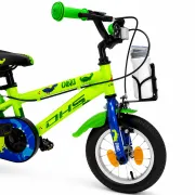 Bicicleta Copii DHS Dino - 12 Inch, Verde, Reambalat