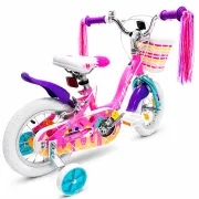 Bicicleta Copii DHS Icecream - 12 Inch, Roz, Reambalat