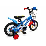 Bicicleta Copii DHS Police - 12 Inch, Albastru, Reambalat