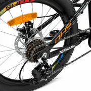 Bicicleta Copii Dhs Terrana 2023, model 2026 - 20 Inch, Portocaliu-Negru