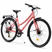 Bicicleta Oras Pegas Hoinar - 28 inch, M, Roz