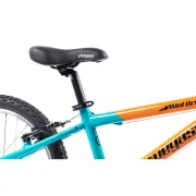 Bicicleta copii Pegas Mini Drumet - 20 inch, Portocaliu/Turcoaz