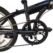 Bicicleta Pliabila Devron Practic 10 - 20 inch, Negru, Reambalat