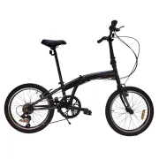 Bicicleta Pliabila Devron Practic 30 - 20 inch, Negru , Reambalat