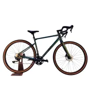 Bicicleta Gravel Devron 1.0 - 28 inch, L, Verde, Reambalat