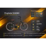 Bicicleta Oras Prophete 52408C - 28 inch, M, Gri