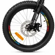 Bicicleta Copii Dhs Terrana 2023B, model 2026 - 20 Inch, Portocaliu-Negru
