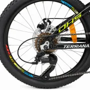 Bicicleta Copii Dhs Terrana 2023C, model 2026 - 20 Inch, Verde-Negru