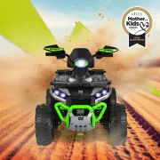 ATV electric pentru copii Moni BO Speed Albastru