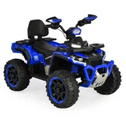 ATV electric pentru copii Moni BO Speed Albastru
