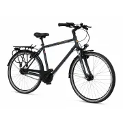 Bicicleta Trekking Kieler 1923 - 28 inch, L, Negru
