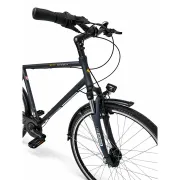 Bicicleta Trekking Kieler 1923 - 28 inch, L, Negru