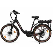 Bicicleta electrica Oras Spatial Shinny - 26 inch, S, Negru
