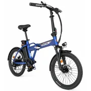 Bicicleta electrica pliabila Spatial Elite Man 1.1 - 20 inch, Albastru