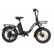 Bicicleta electrica pliabila Spatial Parrot 1.2 - 20 inch, Negru