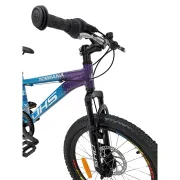 Bicicleta Copii Dhs Terrana 2023B, model 2026 - 20 Inch, Albastru-Violet