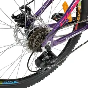 Bicicleta Copii Dhs Terrana 2423B, model 2026 - 24 Inch, Roz-Violet