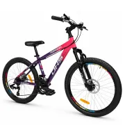 Bicicleta Copii Dhs Terrana 2423B, model 2026 - 24 Inch, Roz-Violet