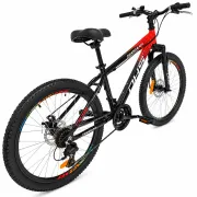 Bicicleta Copii Dhs Terrana 2423B, model 2026 - 24 Inch, Rosu-Negru