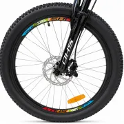Bicicleta Copii Dhs Terrana 2423B, model 2026 - 24 Inch, Rosu-Negru